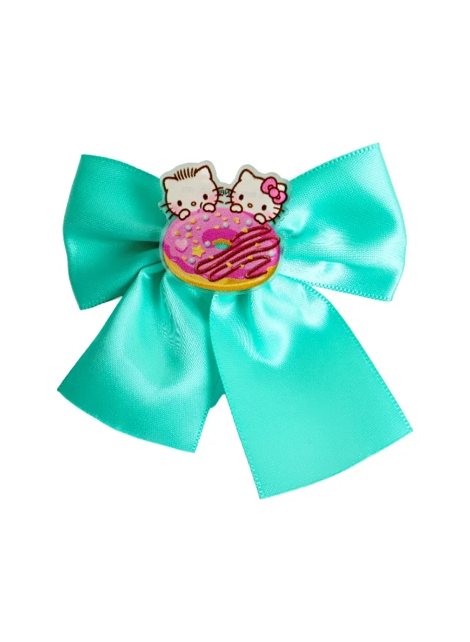 Sanrio  Sanrio Hello Kitty 2 Hair Clips/1Bow/10 Glitter Elastic for Women | Best Price UAE